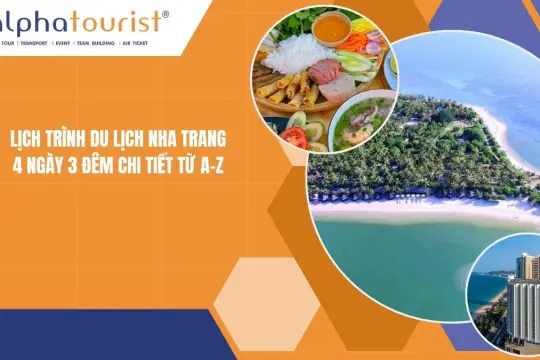 Lịch trình du lịch Nha Trang 4 ngày 3 đêm chi tiết từ A-Z