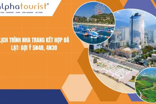 Lịch trình Nha Trang kết hợp Đà Lạt 2026: Gợi ý 5N4Đ, 4N3Đ