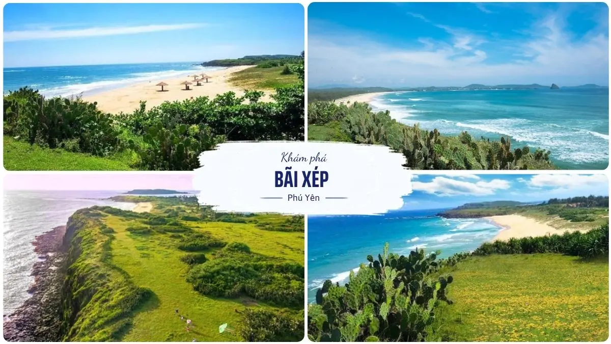 Bãi Xép Phú Yên nổi tiếng qua bộ phim Tôi Thấy Hoa Vàng Trên Cỏ Xanh với Vẻ đẹp hoang sơ và thơ mộng