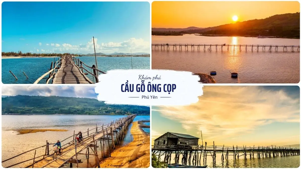 Cầu Gỗ Ông Cọp cây cầu gỗ dài nổi tiếng tại Phú Yên