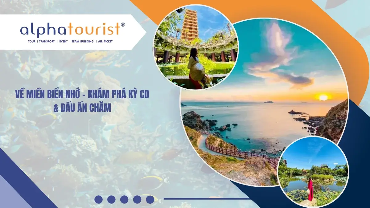 [COMBO QUY NHƠN] 3N2Đ - VỀ MIỀN BIỂN NHỚ - KHÁM PHÁ KỲ CO & DẤU ẤN CHĂM