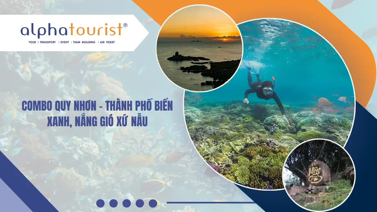 [COMBO QUY NHƠN] 3N2Đ - QUY NHƠN – BIỂN XANH, NẮNG GIÓ XỨ NẪU