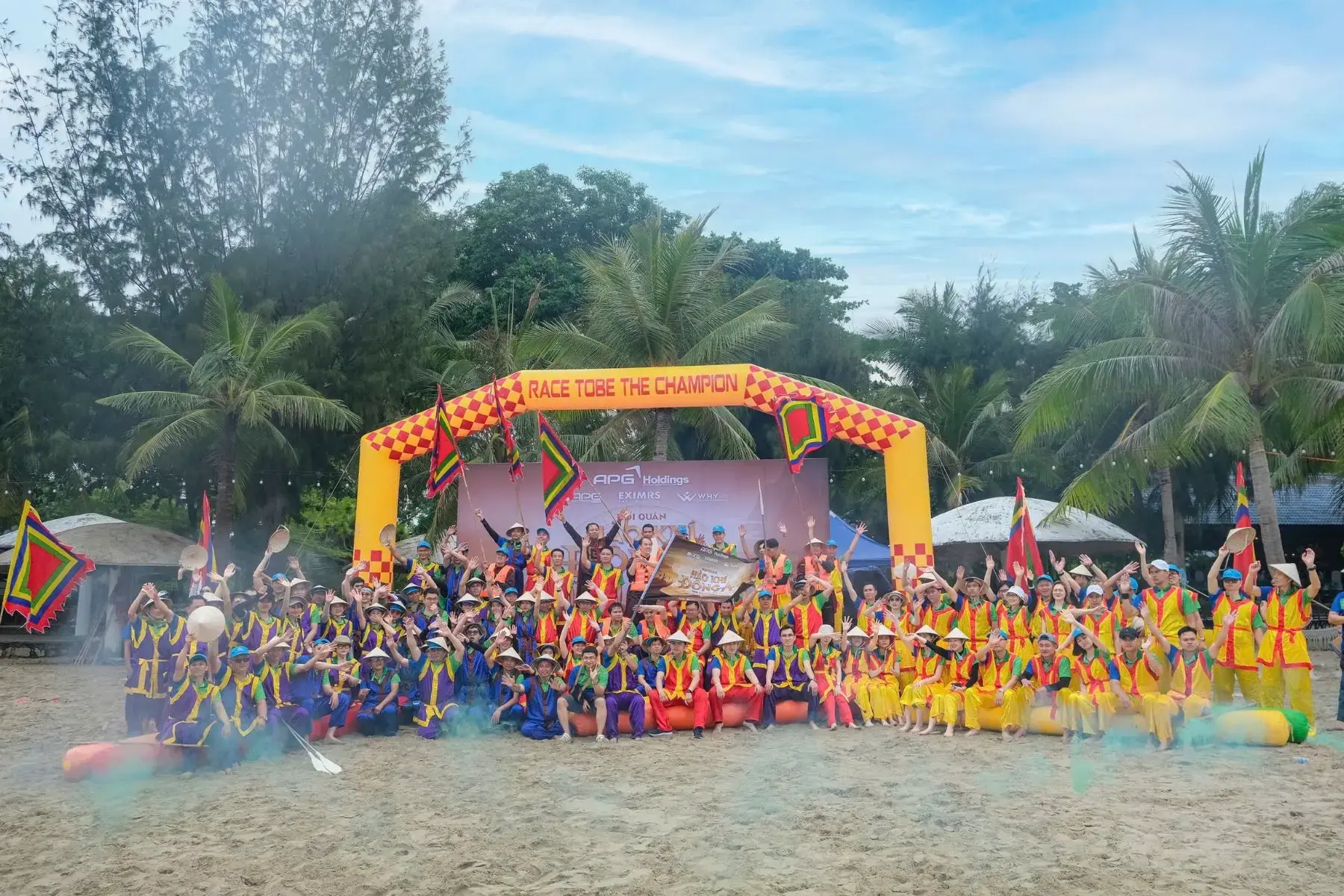 Teambuilding Nha Trang chủ đề Hào khí Việt Nam