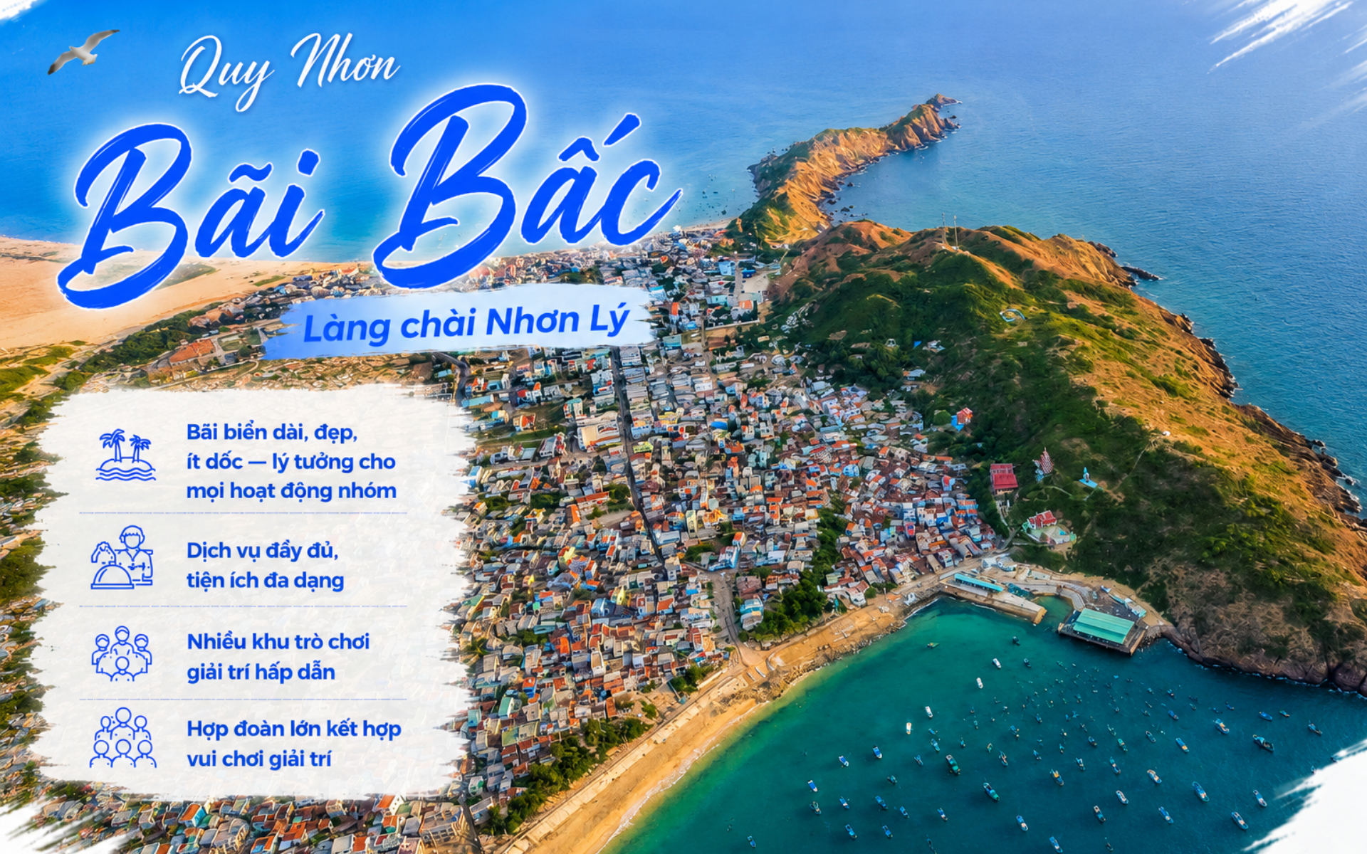 Bãi Bấc – Làng chài Nhơn Lý