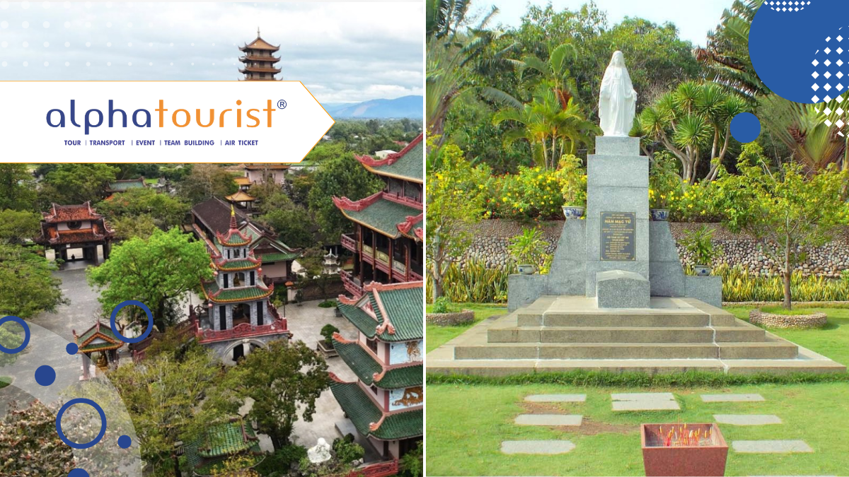 Tour Quy Nhơn khám phá Tháp Đôi, Ghềnh Ráng Tiên Sa, mộ Hàn Mặc Tử và Chùa Thiên Hưng nổi tiếng